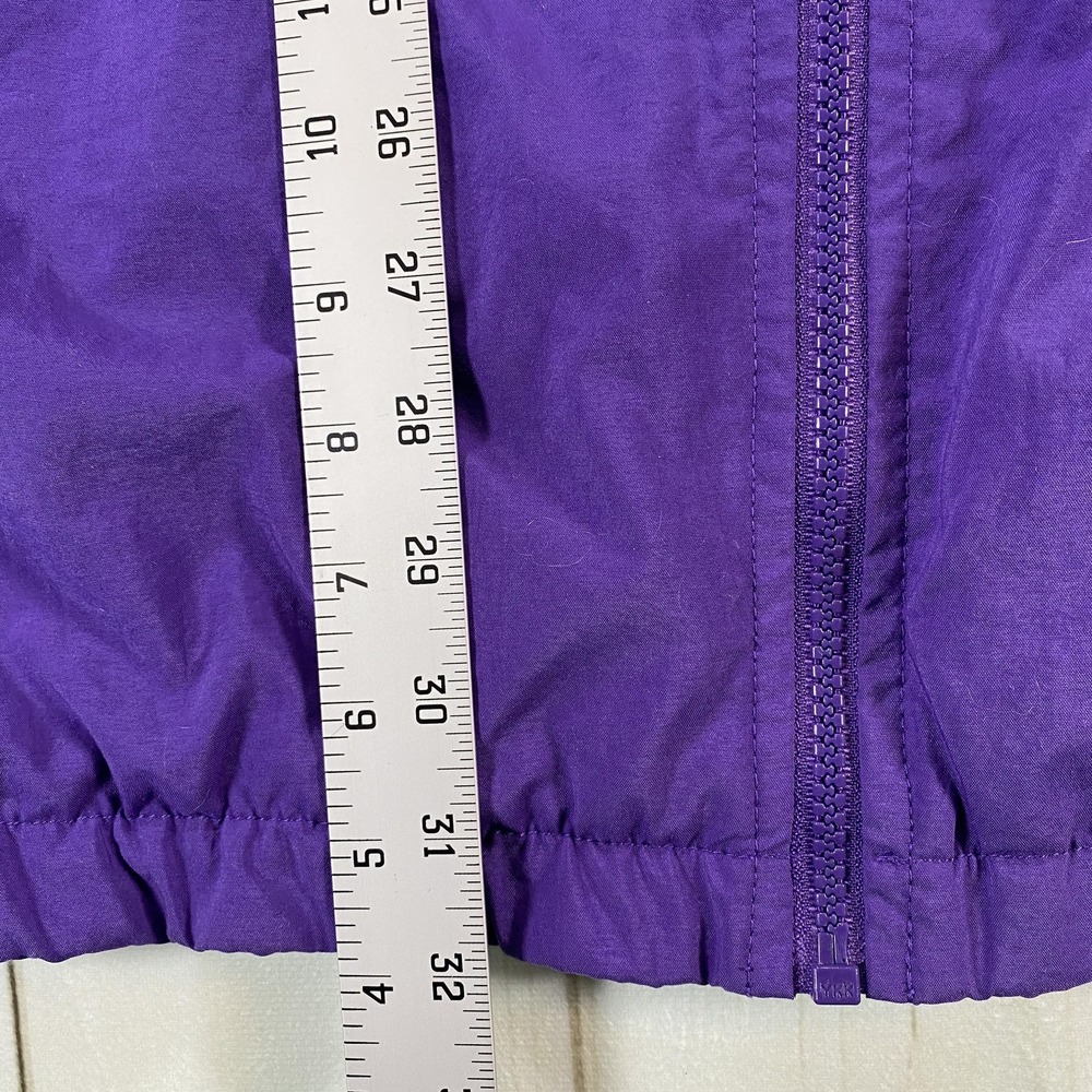 Washington Huskies Nike Jacket 2XL XXL Purple Full Zip Windbreaker Embroidered - Picture 9 of 10